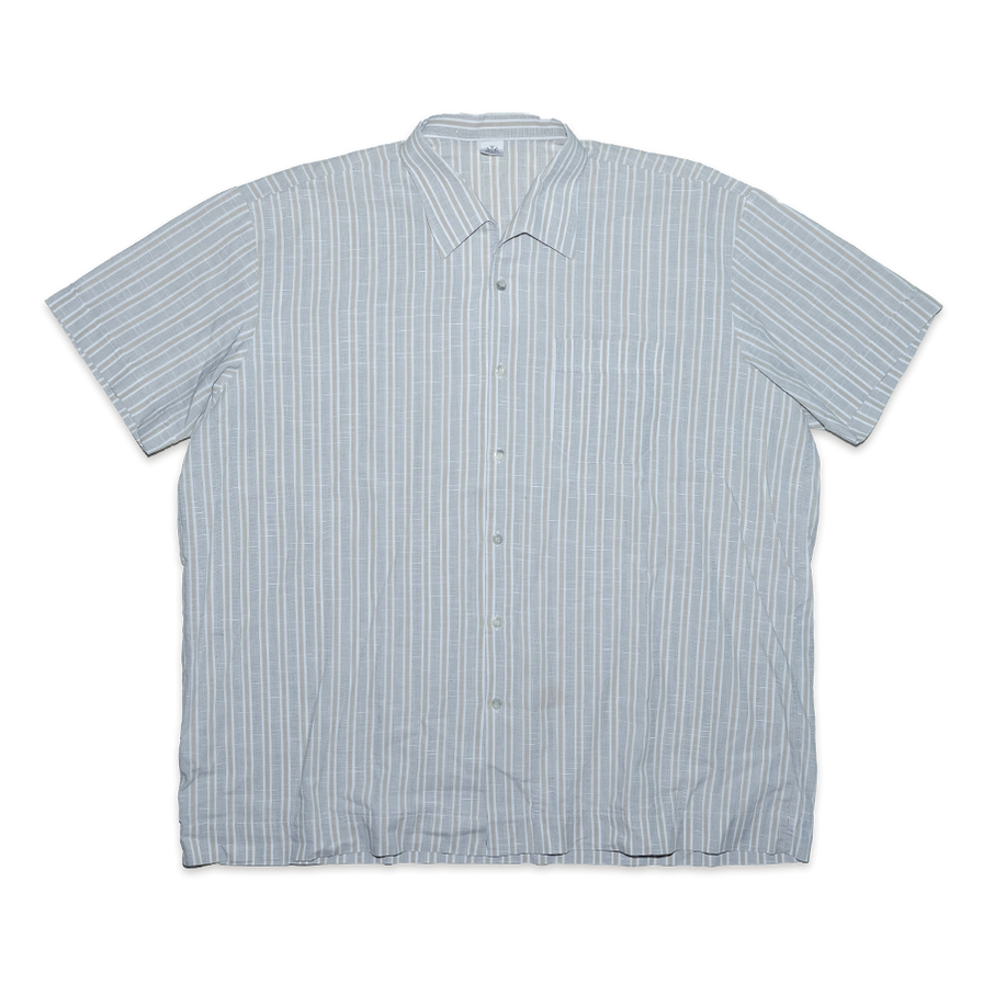 Vintage Vertical Stripe Shirt XLarge - Double Double Vintage