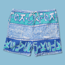 Vintage Pattern Shorts Large