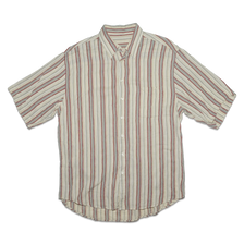 Vintage Vertical Striped Shirt XLarge - Double Double Vintage