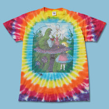 Vintage 1997 Alice in Wonderland Tie Dye T-Shirt XLarge