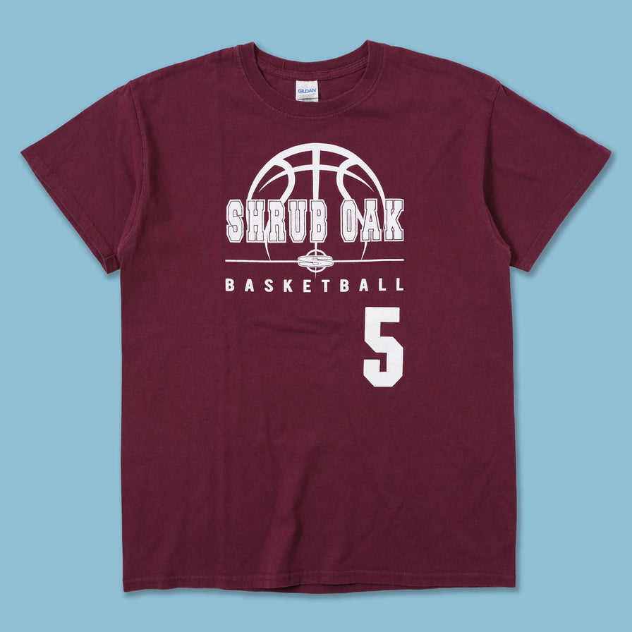 Shrub Oak Basketball T-Shirt Medium