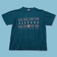 Vintage Sisters Oregon T-Shirt Large
