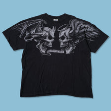 Vintage Liquid Blue Heaven or Hell T-Shirt Large