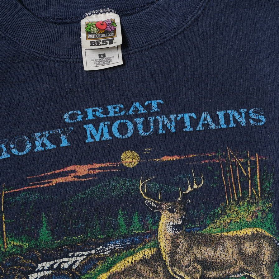 Vintage Great Smoky Mountain Sweater Small