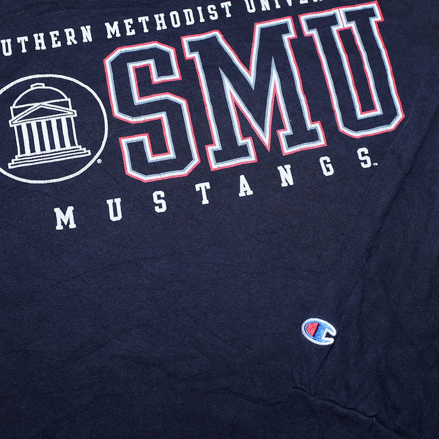 Vintage Champion SMU Longsleeve XLarge - Double Double Vintage