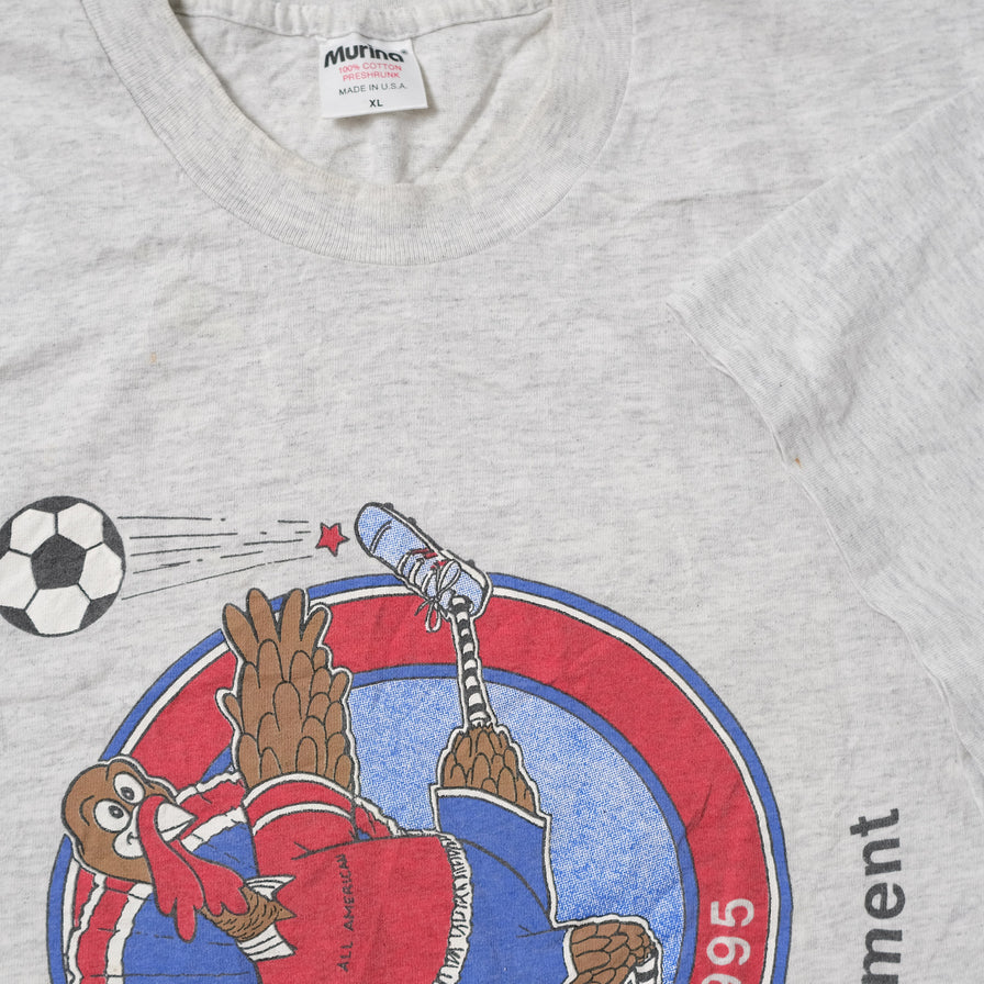 Vintage 1995 Turkey Tournament T-Shirt XLarge