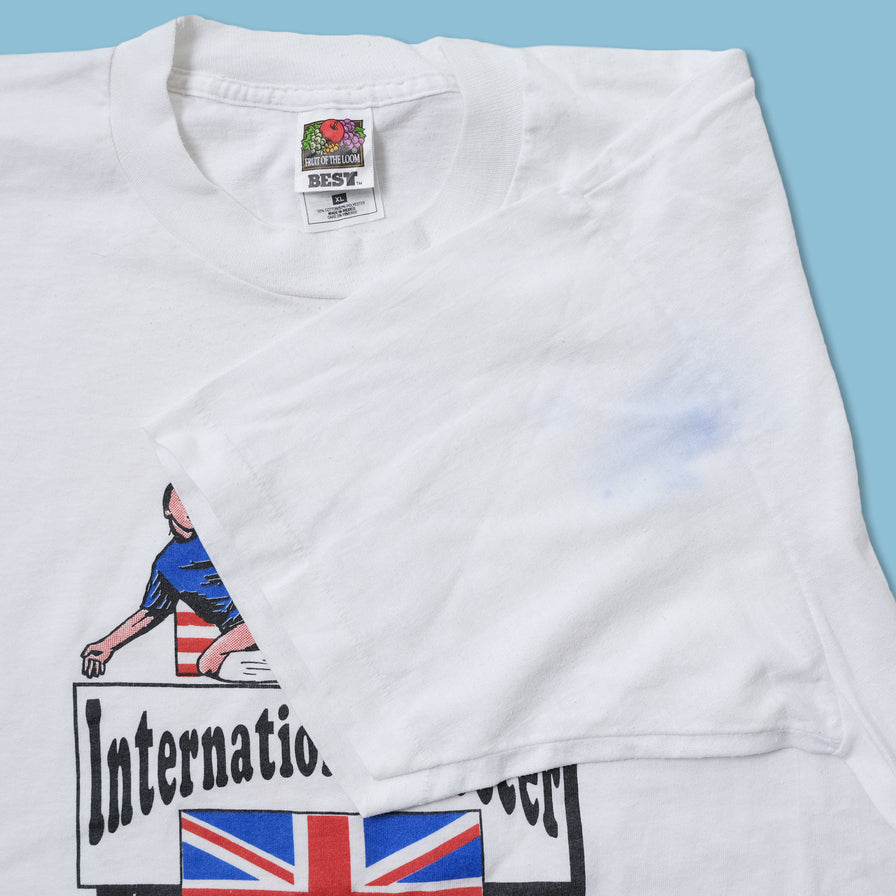 Vintage International Soccer USA T-Shirt Large