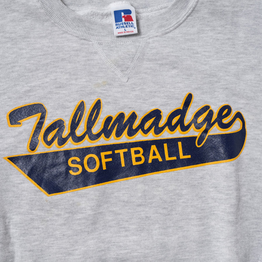Vintage Tallmadge Softball Sweater Medium