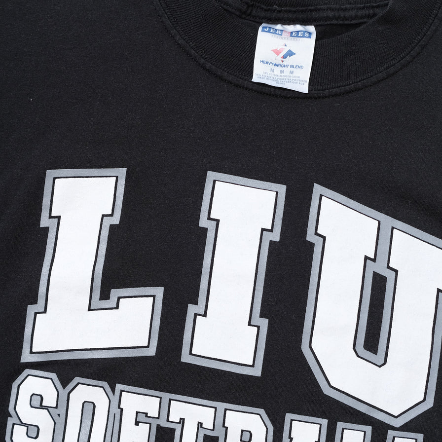 Vintage LIU Soft Ball T-Shirt Medium