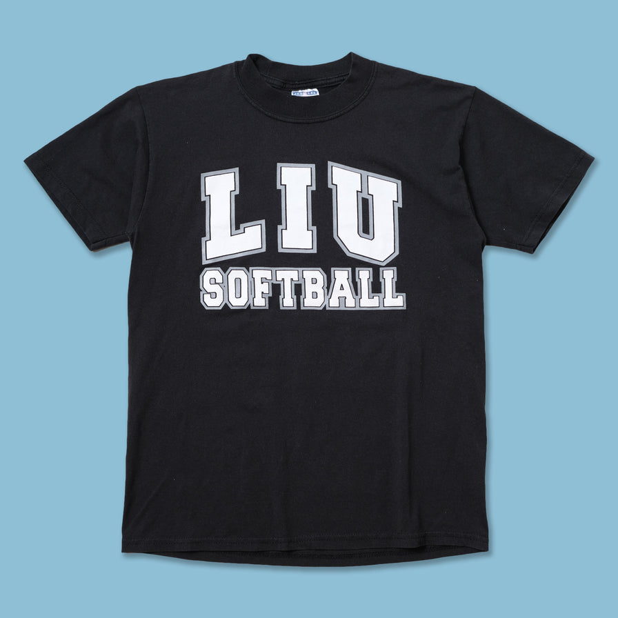 Vintage LIU Soft Ball T-Shirt Medium