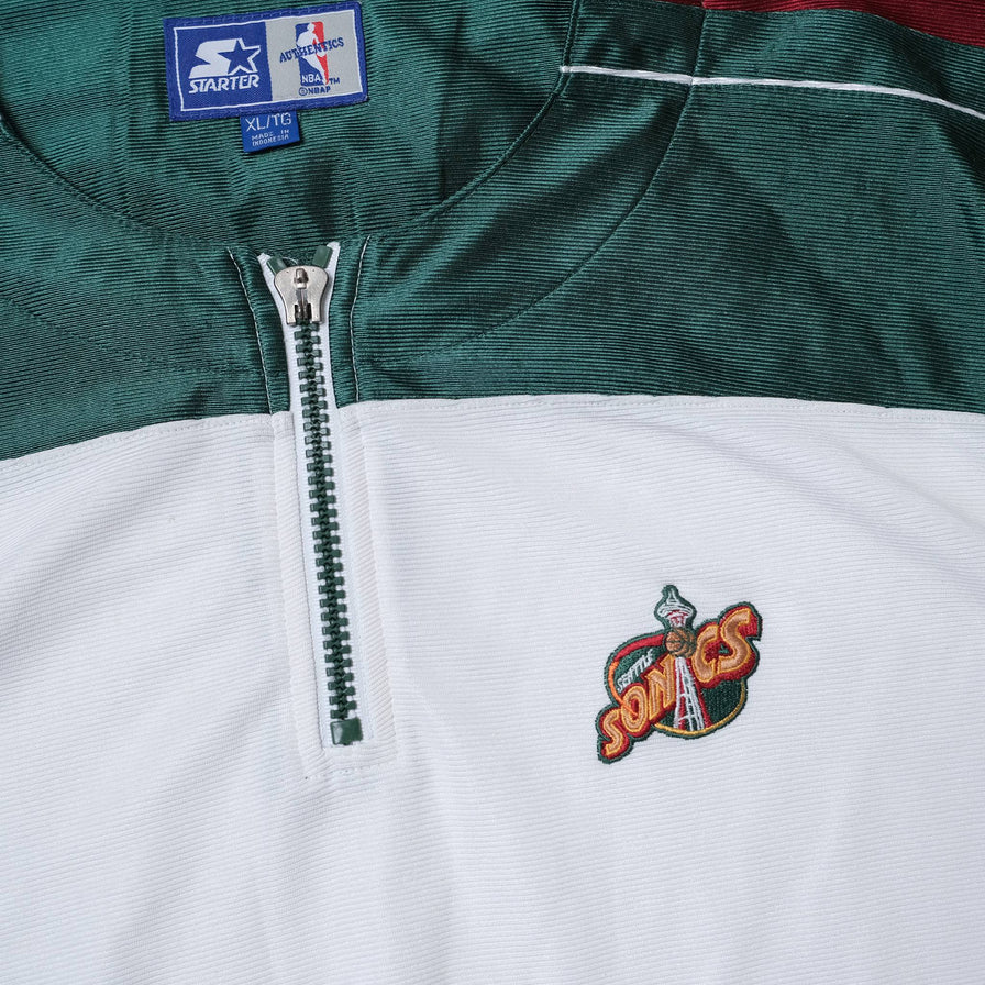 Vintage Starter Seattle Supersonics Shooting Shirt XLarge / XXL