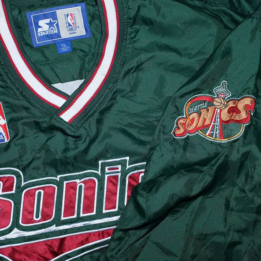Vintage Starter Seattle Sonics Windbreaker XLarge