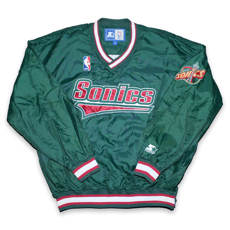 Vintage Starter Seattle Sonics Windbreaker XLarge