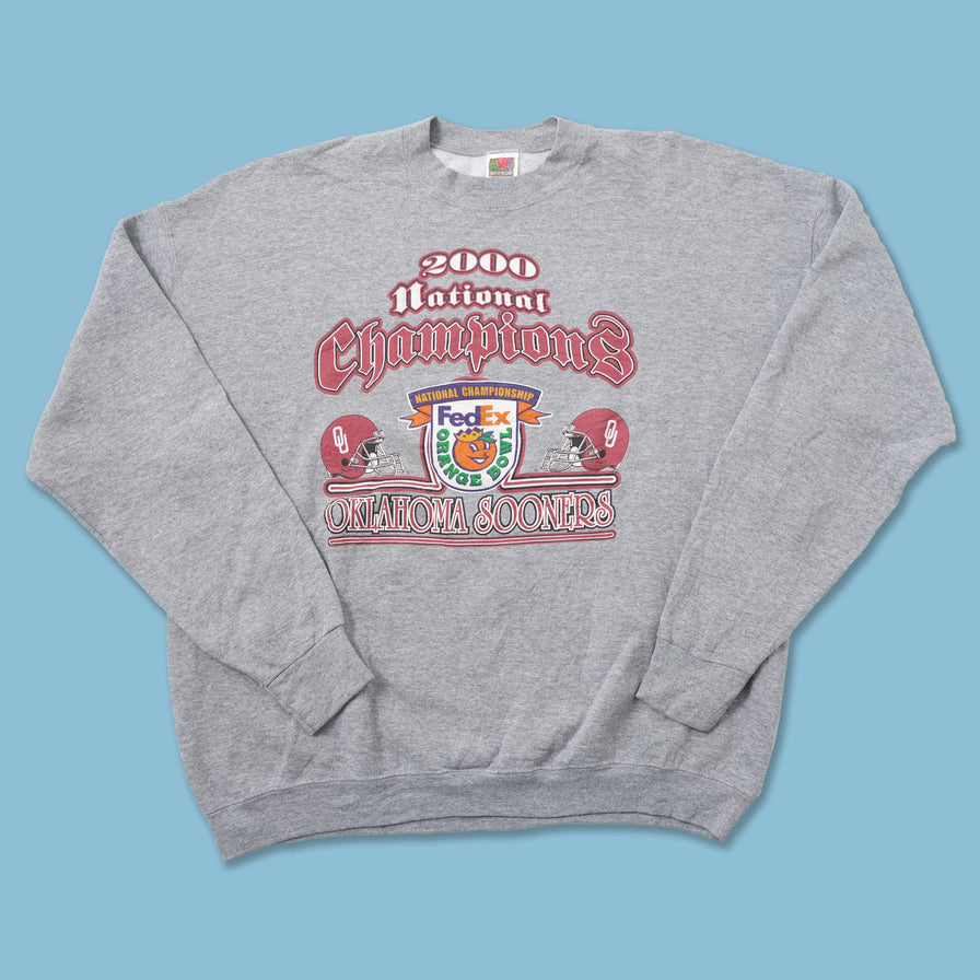 Vintage 2000 Oklahoma Sooners Sweater XLarge