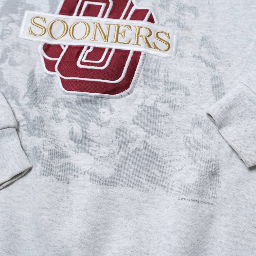 Vintage Oklahoma Sooners Sweater Large