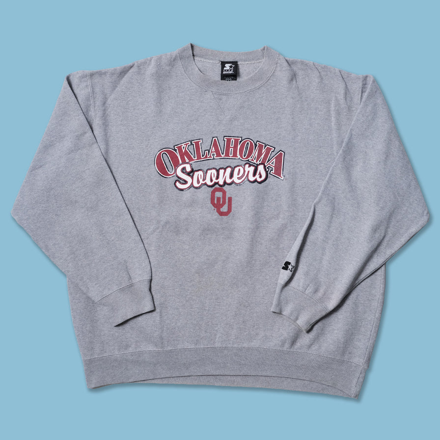 Vintage Starter Oklahoma Sooners Sweater XLarge