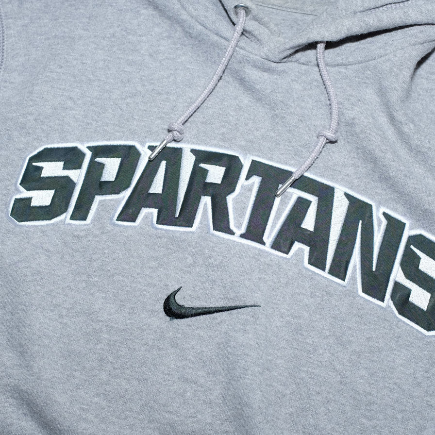 Vintage Nike Michigan State Spartans Hoody Small - Double Double Vintage