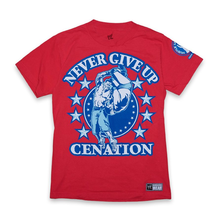 Vintage John Cena Wrestling T-Shirt Small - Double Double Vintage