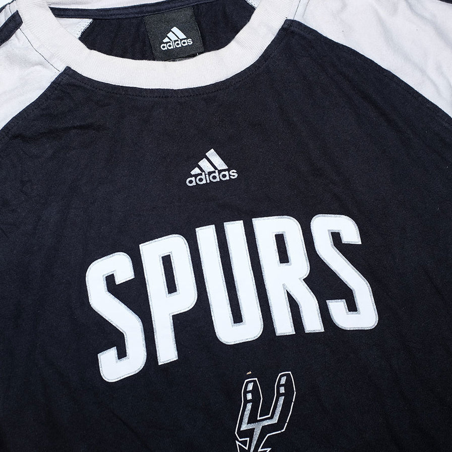 Vintage adidas San Antonio Spurs Longsleeve XLarge - Double Double Vintage