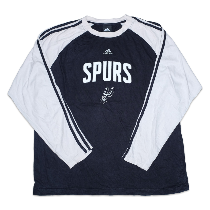 Vintage adidas San Antonio Spurs Longsleeve XLarge - Double Double Vintage
