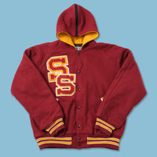 Vintage College Wool Jacket Medium