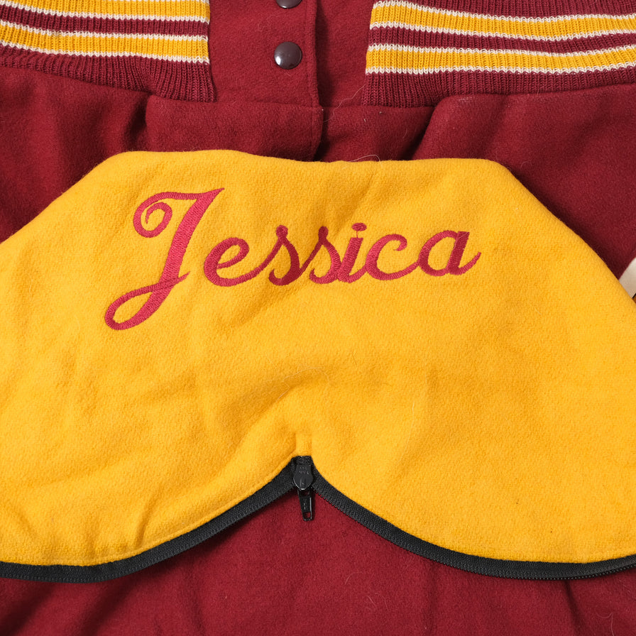 Vintage College Wool Jacket Medium