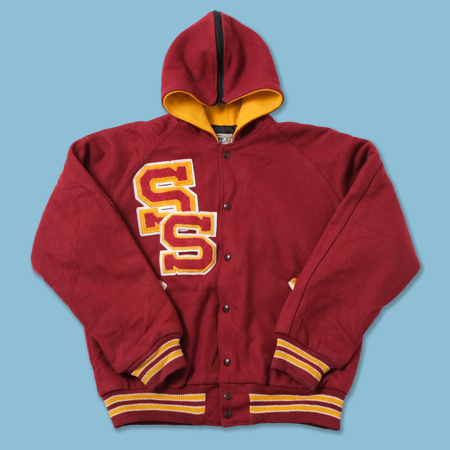 Vintage College Wool Jacket Medium