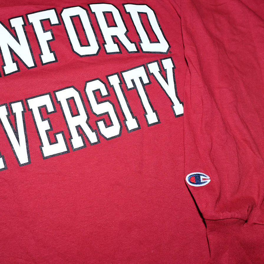 Vintage Champion Stanford Longsleeve Medium - Double Double Vintage