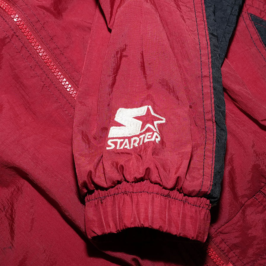 Vintage Starter UMass Track Jacket Large - Double Double Vintage