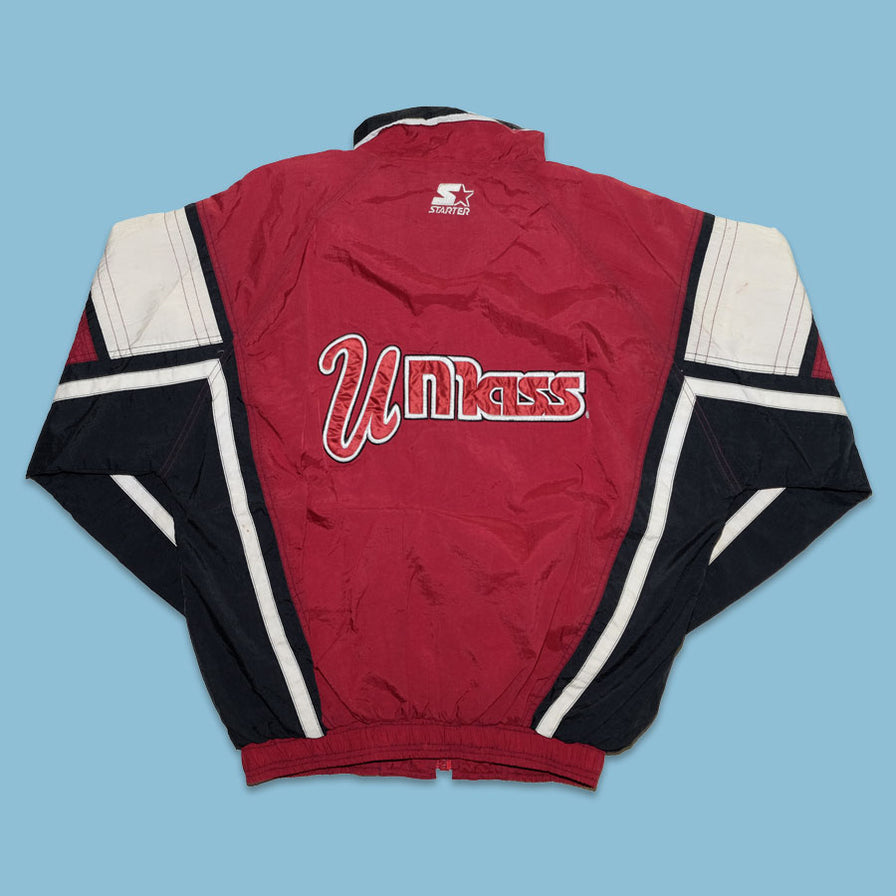 Vintage Starter UMass Track Jacket Large - Double Double Vintage