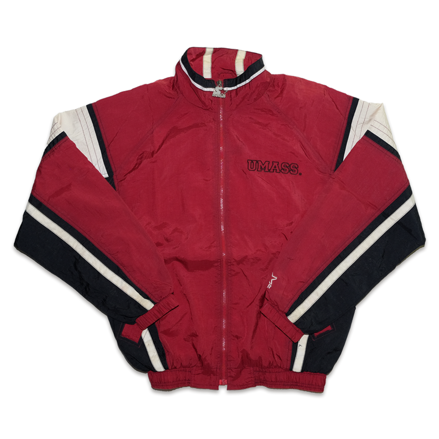 Vintage Starter UMass Track Jacket Large - Double Double Vintage
