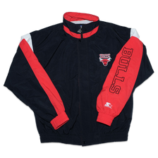 Vintage Starter Chicago Bulls Track Jacket Large - Double Double Vintage