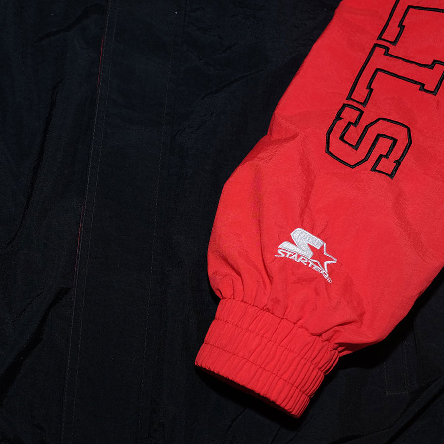 Vintage Starter Chicago Bulls Track Jacket Large - Double Double Vintage