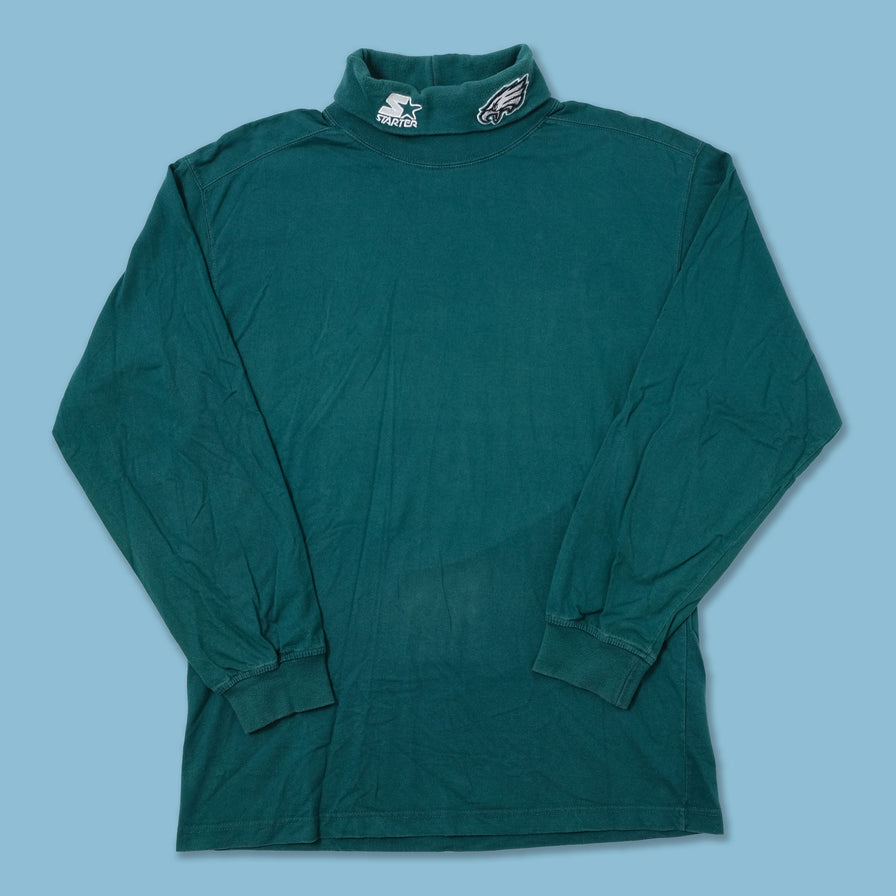 Vintage Starter Eagles Turtleneck Longsleeve Large
