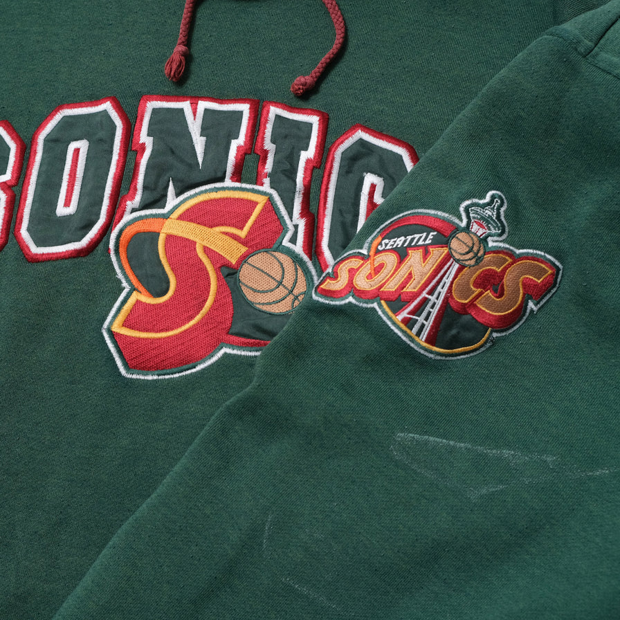 Vintage Starter Seattle Supersonics Hoody Large