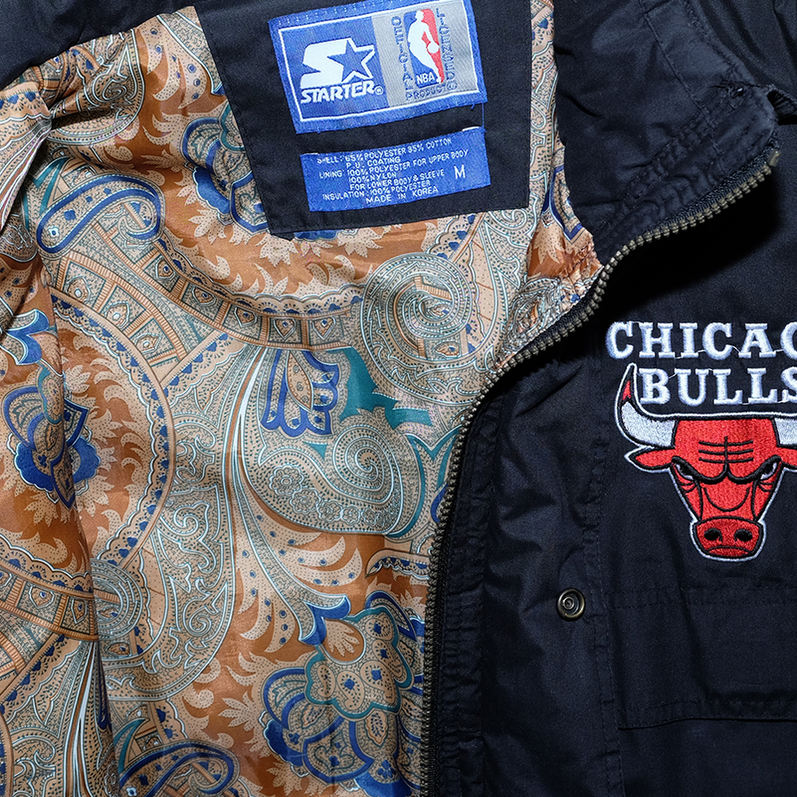 Vintage Starter Chicago Bulls Jacket Large / XLarge - Double Double Vintage
