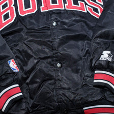 Vintage Chicago Bulls Satin Bomber Jacket Large - Double Double Vintage