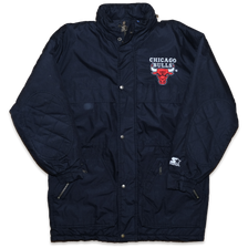 Vintage Starter Chicago Bulls Jacket Large / XLarge - Double Double Vintage