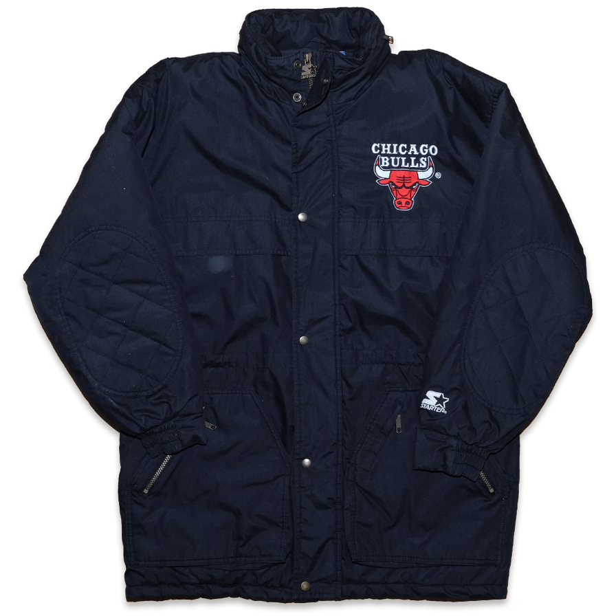 Vintage Starter Chicago Bulls Jacket Large / XLarge - Double Double Vintage