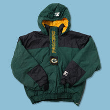 Vintage Starter Greenbay Packers Women's Anorak XSmall
