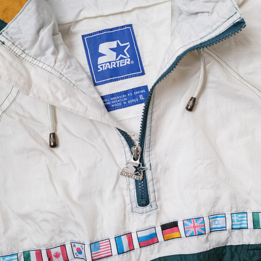 Vintage Starter Atlanta 1996 Olympics Windbreaker Small