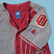 Vintage Starter Oklahoma Sooners Baseball Jersey Medium