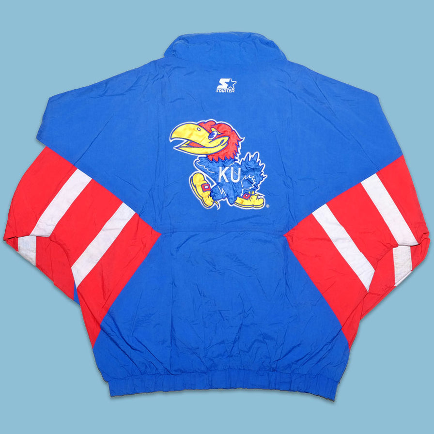 Vintage Starter University of Kansas Jacket XLarge - Double Double Vintage