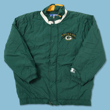 Vintage Starter Green Bay Packers Jacket Large