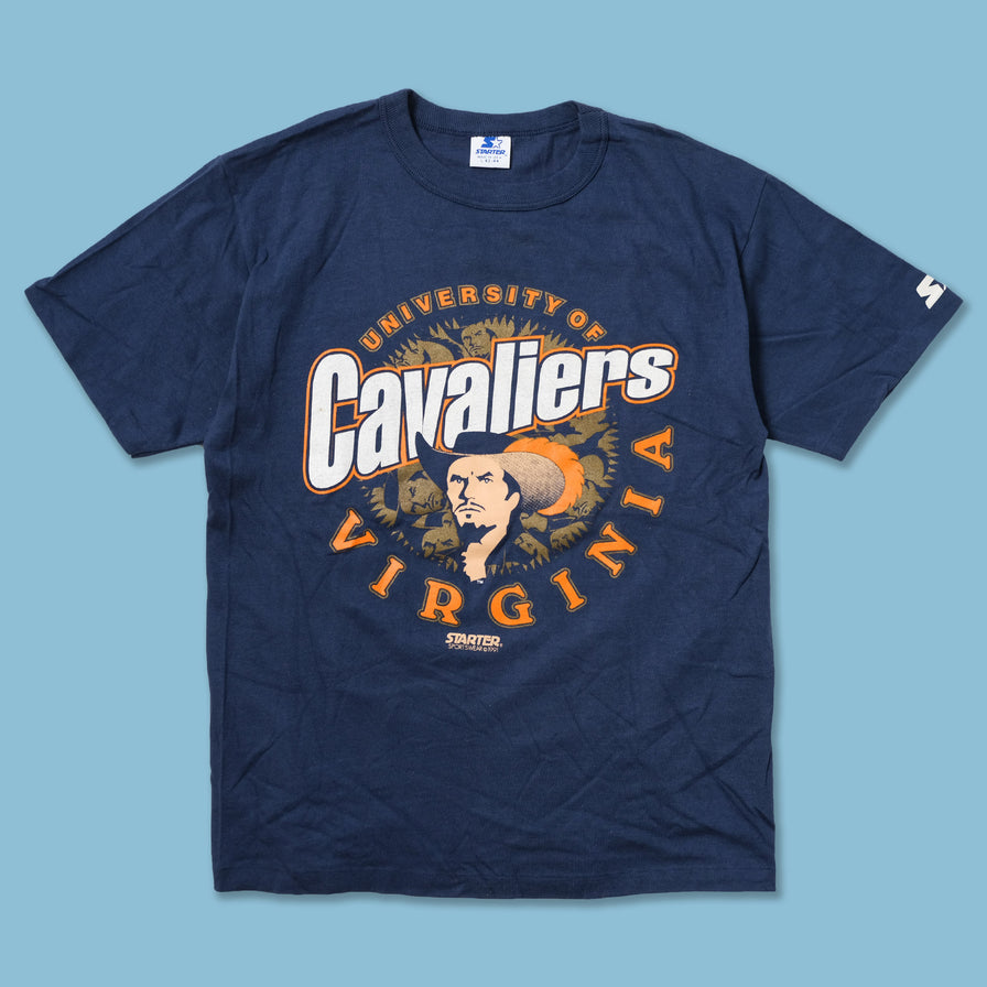 Vintage Deadstock 1991 Starter University of Virginia T-Shirt Large