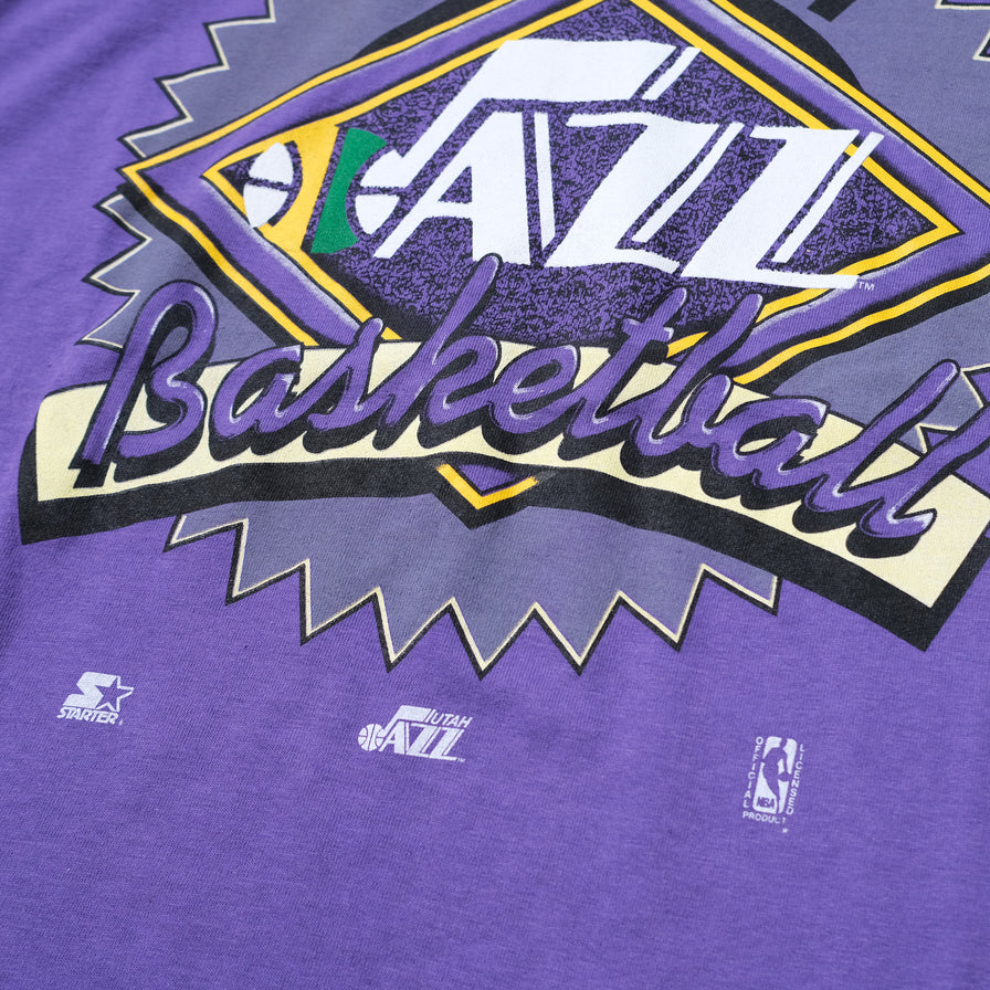 Vintage Deadstock Starter Utah Jazz T-Shirt Large / XLarge