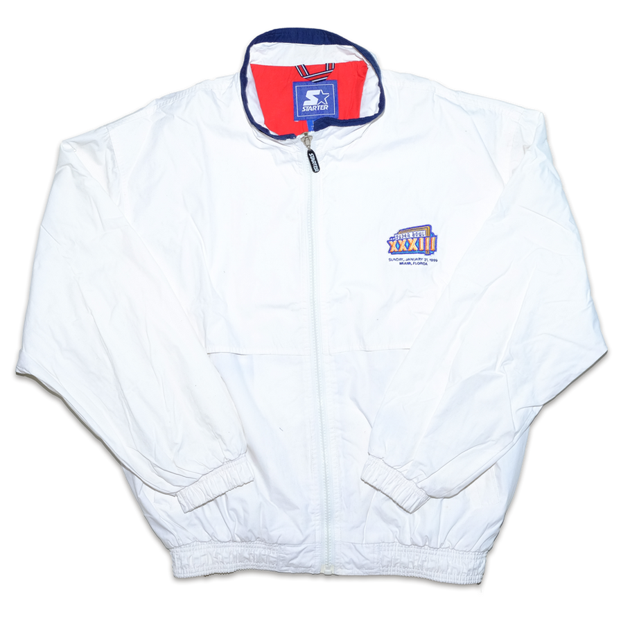Vintage Starter Superbowl XXXIII Jacket Large - Double Double Vintage