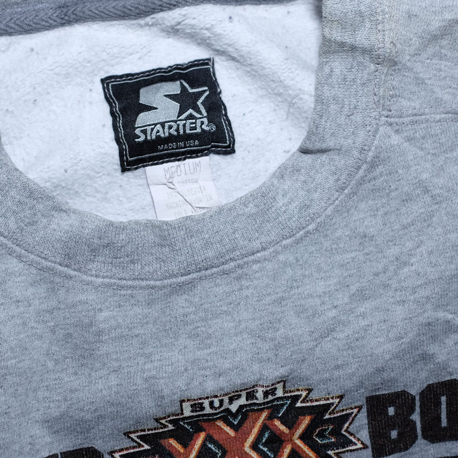 Vintage Starter Super Bowl Sweatshirt Medium / Large - Double Double Vintage