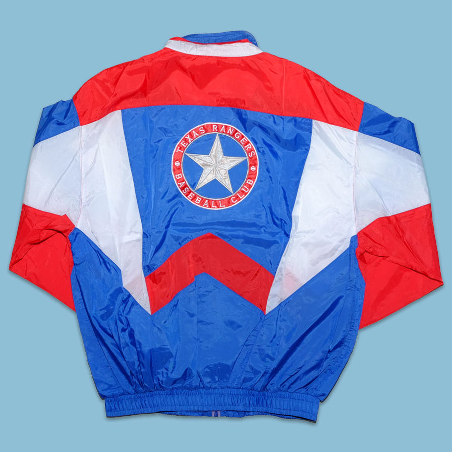 Vintage Starter Texans Rangers Trackjacket Large - Double Double Vintage