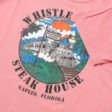 Vintage Whistle Stop Steak House T-Shirt Large